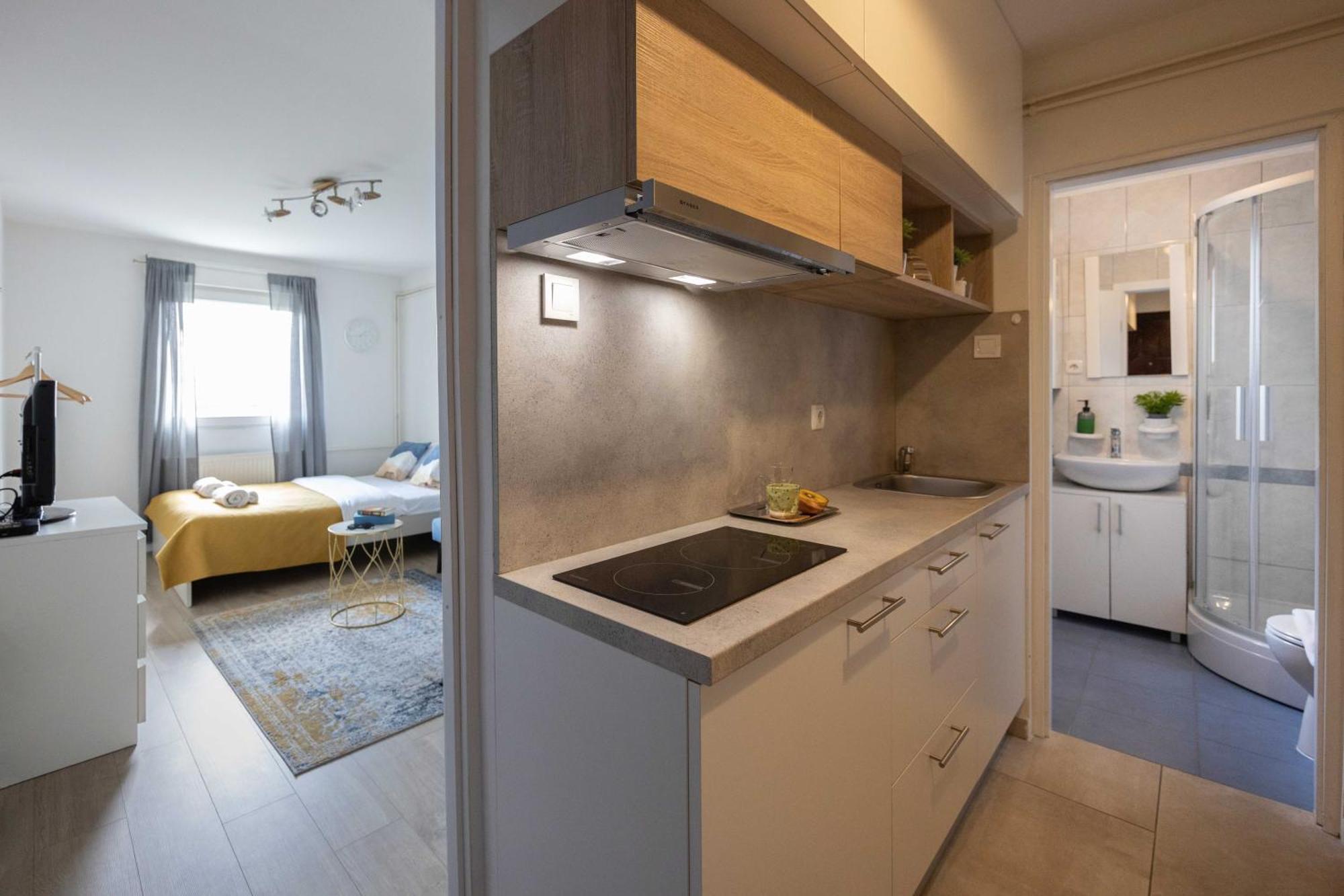 זאגרב Modern Studio Near City Center מראה חיצוני תמונה